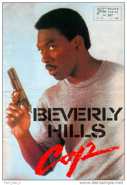 NFK 347 Beverly Hills Cop 1985 Eddie Murphy Judge Reinhold Lisa Eilbacher Kino Film Movie Cinema Programm Programme - Riviste