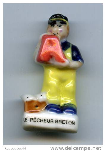 FEVES - FEVE - LE PECHEUR BRETON - (voir Description Et Scan) - AN 2000 - BRETAGNE - Personnages