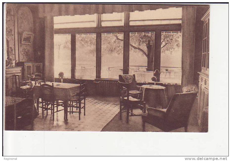 Waulsort, Hôtel Moderne, Fumoir, Ca. 1930 - Hastière