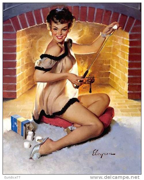 Poster Affiche Cartel Pin-Ups 50's & 60's Years Grand Format 32x37 Cm. REPRODUCTION - Afiches