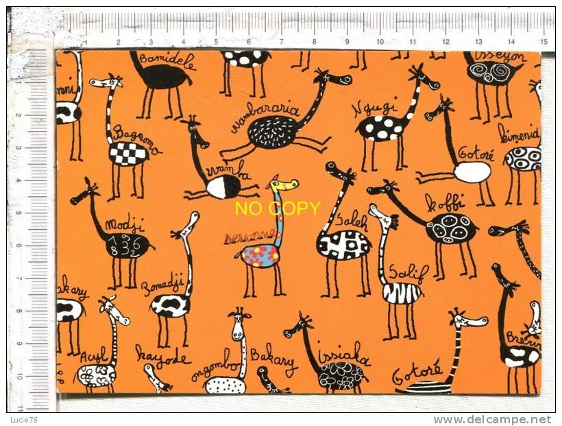 LES GIRAFES - - Giraffen