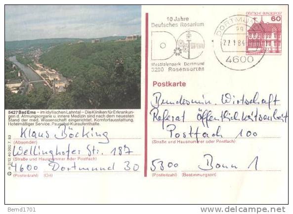 Germany - Bildpostkarte Gestempelt / Card Used (r935) - Geïllustreerde Postkaarten - Gebruikt