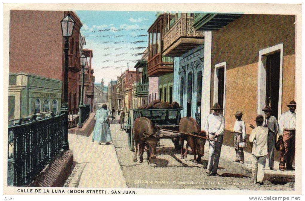 San Juan Puerto Rico 1905 Postcard Mailed - Puerto Rico