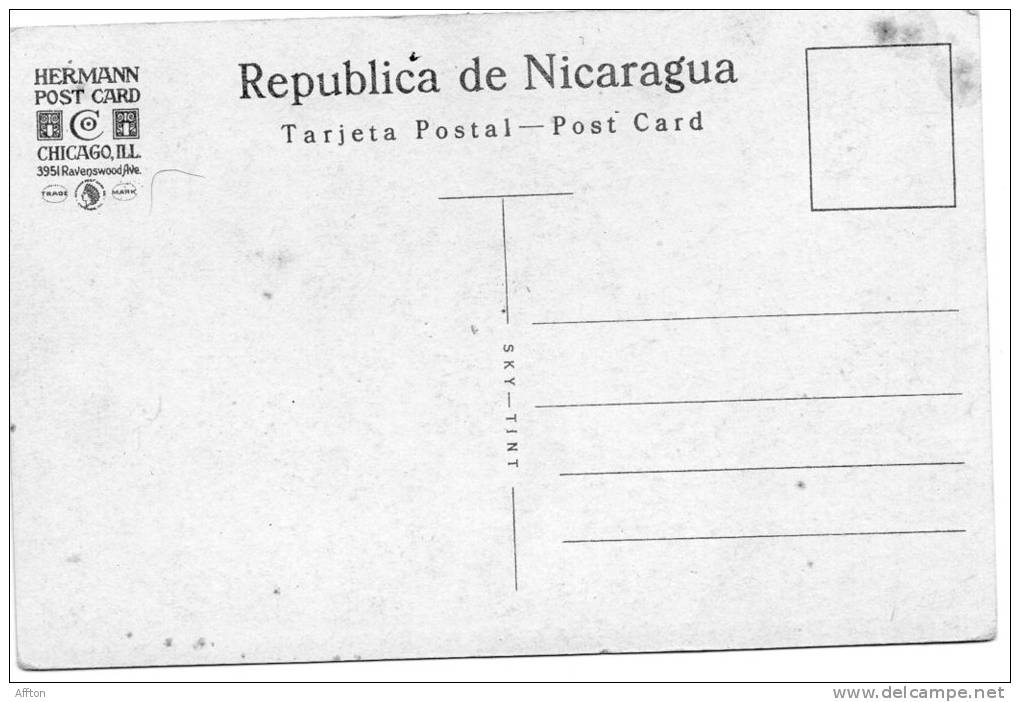 Managua Nicaragua Old Postcard - Nicaragua