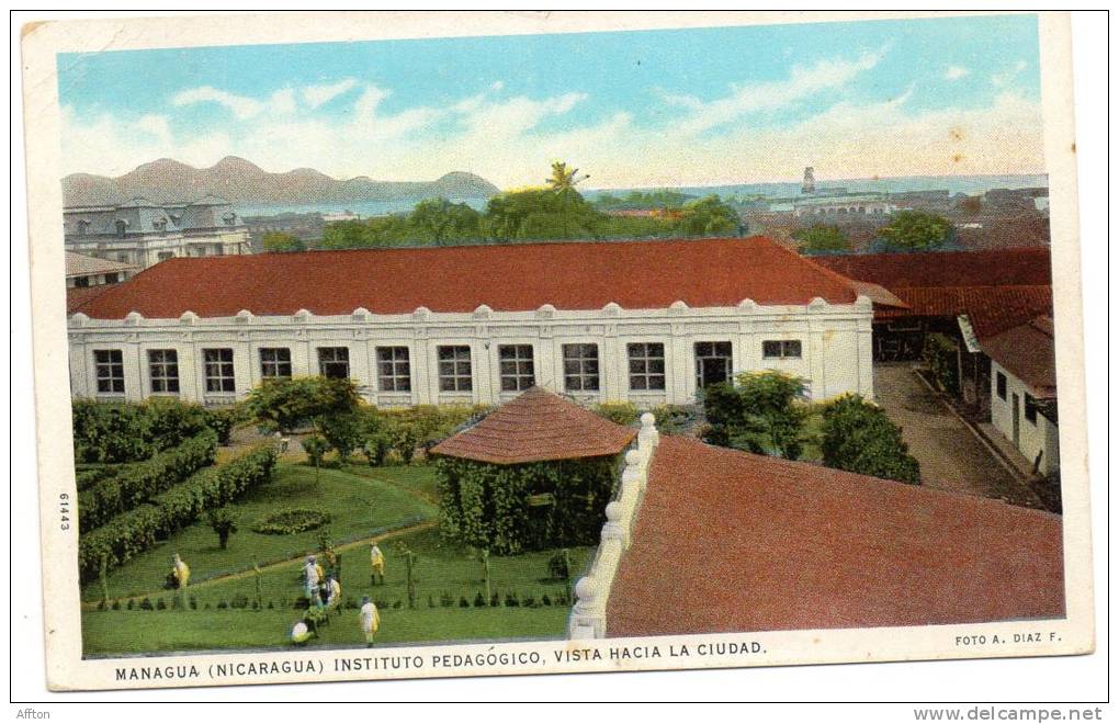 Managua Nicaragua Old Postcard - Nicaragua