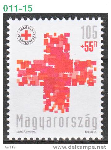 HUNGARY, 2010, HUNGARIAN RED CROSS, MNH (**), Sc/Mi B374 / 5427 - Unused Stamps