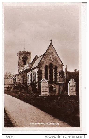 THE CHURCH BILLINGHAM (CARTE PHOTO) - Other & Unclassified