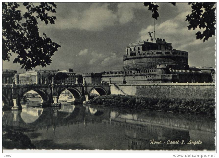 Roma Castel S. Angelo 1955 - Castel Sant'Angelo