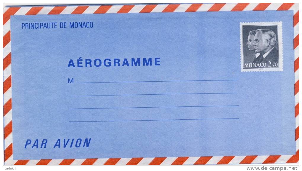 AEROGRAMME 1994  # NEUF # RAINIER  ALBERT  # 2.70 - Entiers Postaux