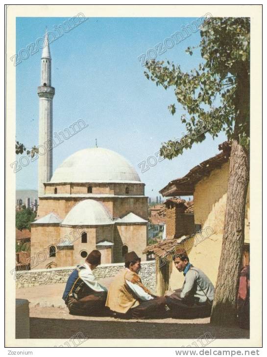 Yugoslavia, Serbia, Kosovo - Prizren - Mosque Islam Muslim Shqiptar - Vintage Old Photo Postcard - Kosovo
