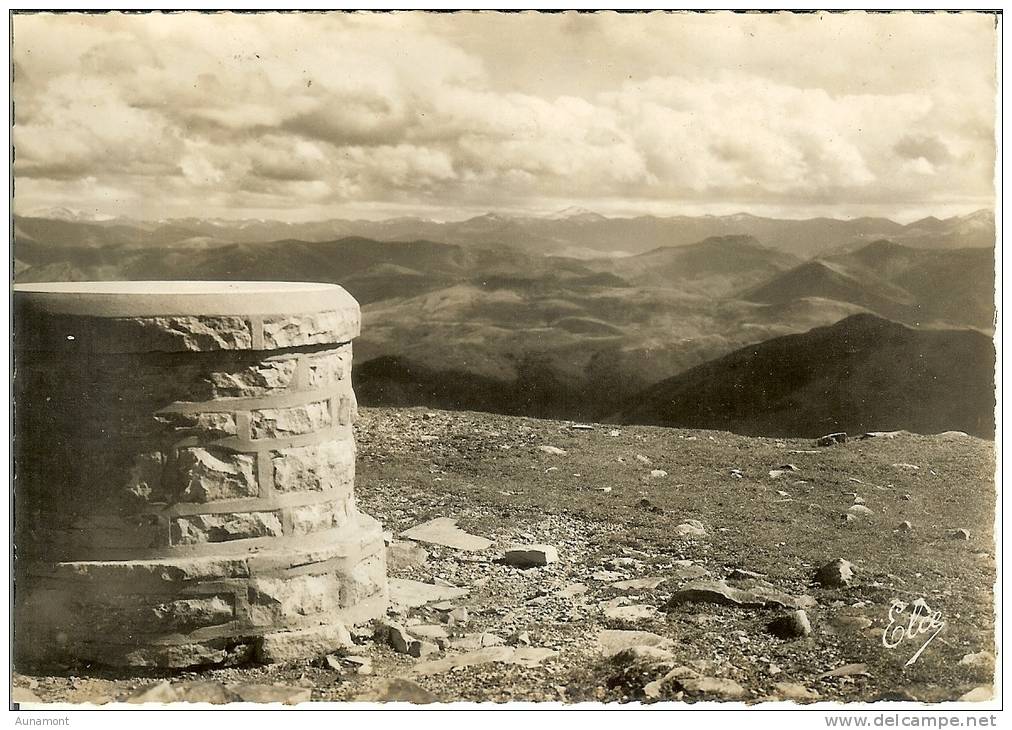 Francia--Sommet De La Rhune---CartaPhoto--Vue Vers L'Espagne---ELCE Nº 10562 - Otros & Sin Clasificación