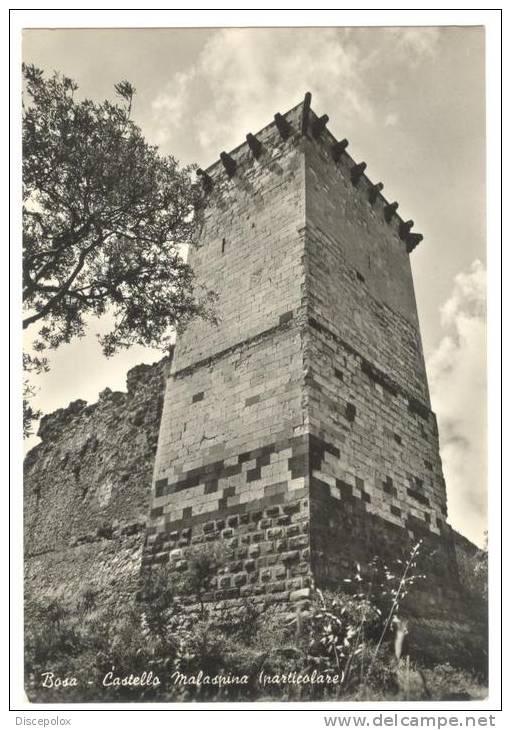 G1733 Bosa (Oristano) - Castello Malaspina / Viaggiata 1961 - Sonstige & Ohne Zuordnung
