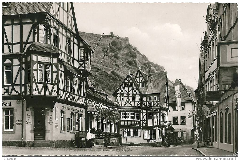 BACHARACH A RH - Marktplatz   ( Voir Verso ) - Bacharach