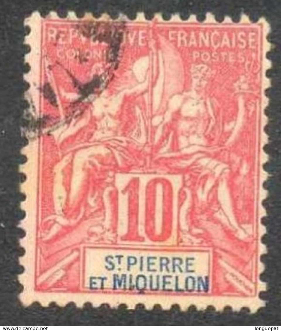 SAINT-PIERRE Et MIQUELON   : Allégorie - Used Stamps