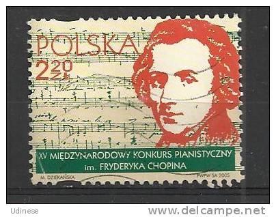 POLAND 2005 - CHOPIN - USED OBLITERE GESTEMPELT USADO - Rhinocéros