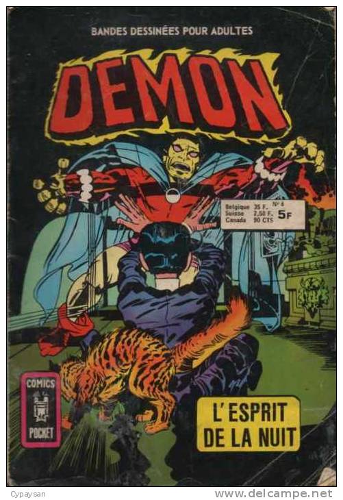 DEMON N° 6 BE AREDIT COMICS POCKET 01-1978 - Arédit & Artima