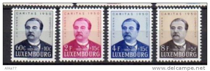 LUXEMBOURG     Neuf **     Y. Et T.  N° 439 / 442    Cote: 42,00 Euros - Neufs