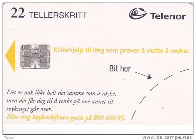 Norway, N139, Royketelefonen, Quit Smoking, CN : C92029777,  2 Scans. - Norvegia