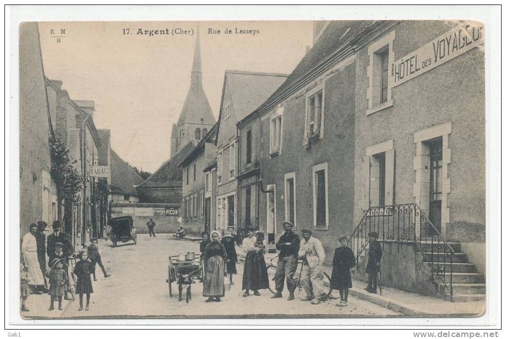 18 --- Argent --- Rue De Lesseps - Argent-sur-Sauldre