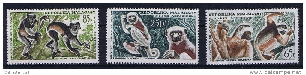 Madagascar , 1961 Michel 470 - 472 MH/* - Madagascar (1960-...)