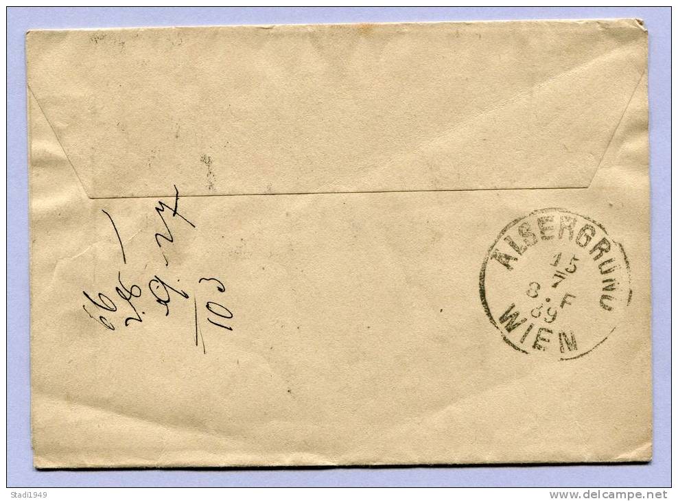Streifband Banderole Wrapper Great Britain LIVERPOOL To VIENNA Wien 1898 (815) - Other & Unclassified