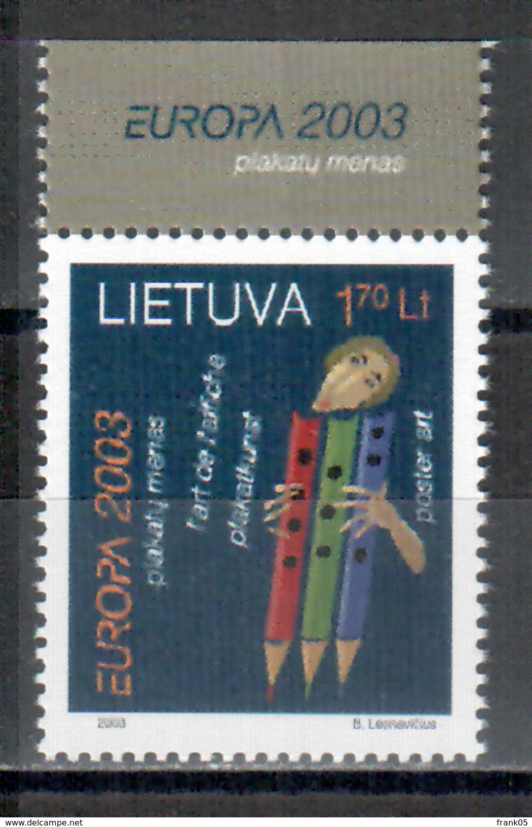 Litauen / Lithuania / Lituanie 2003 EUROPA ** - 2003