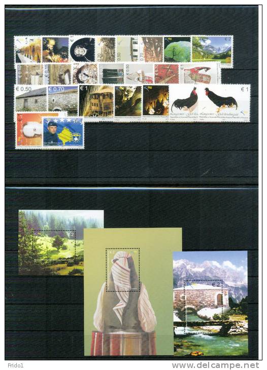 Kosovo Jahrgang 2011 / Complete Year 2011 Collection Postfrisch / Unmounted Mint - Kosovo