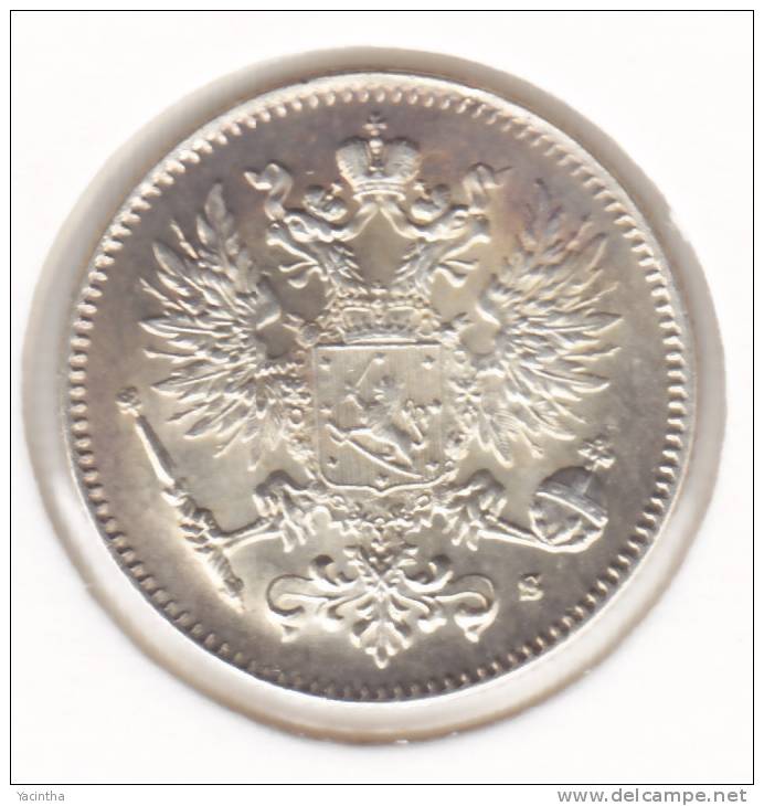 @Y@   FINLAND  50 Pennia 1916  Zilver / Ag   Unc        (2032) - Finnland