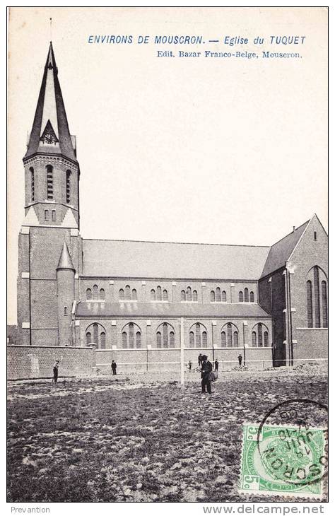 Environs De MOUSCRON -  Eglise Du Tuquet - Mouscron - Moeskroen