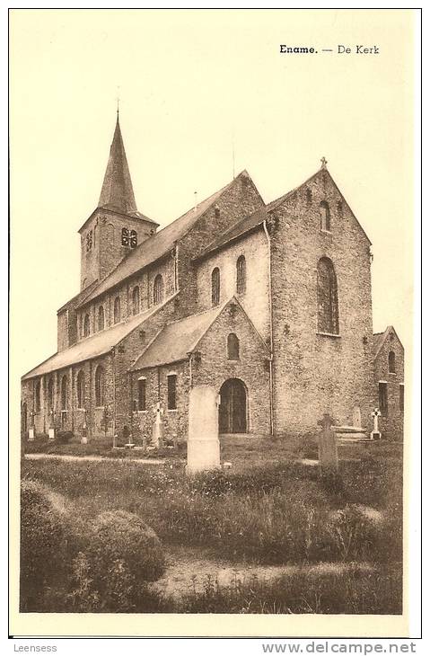 Ename, De Kerk. - Oudenaarde