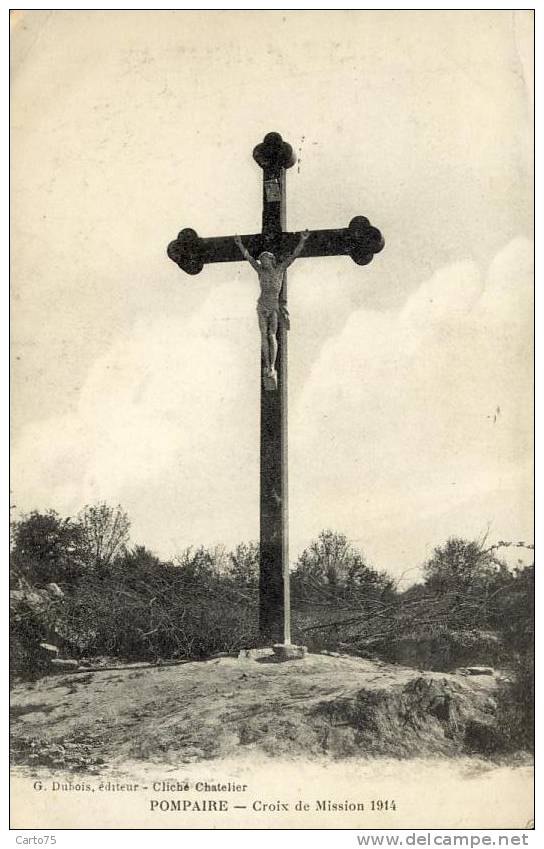 POMPAIRE 79 - Croix De Mission 1914 - Autres & Non Classés