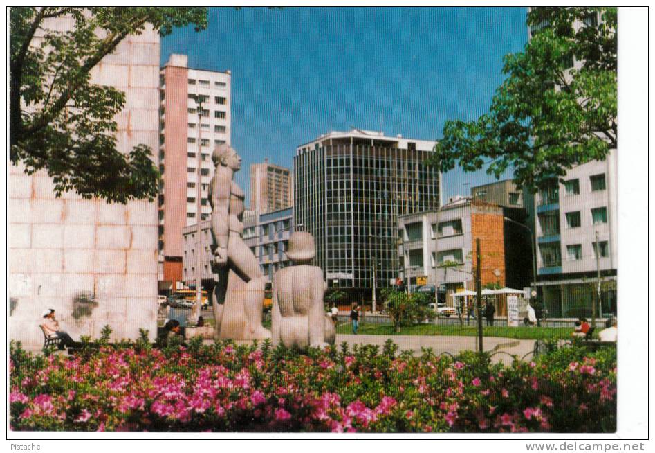 Brasil Brazil Brésil - Curitiba Praça Desenove De Dezembro - Animado Animée - VG Condition - Curitiba