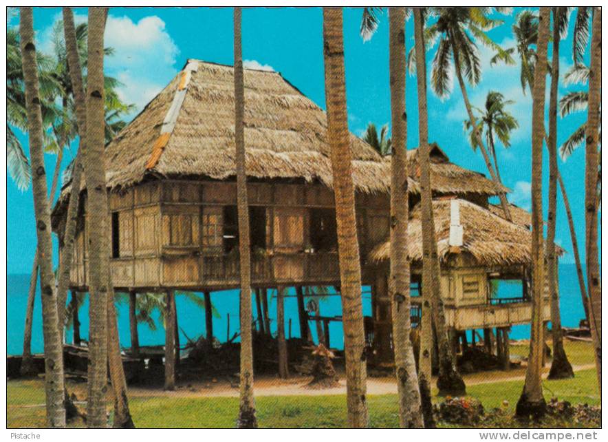 Philippines - Traditional House Coconut Bamboo Coco Architecture Maison - VG Condition - Philippinen