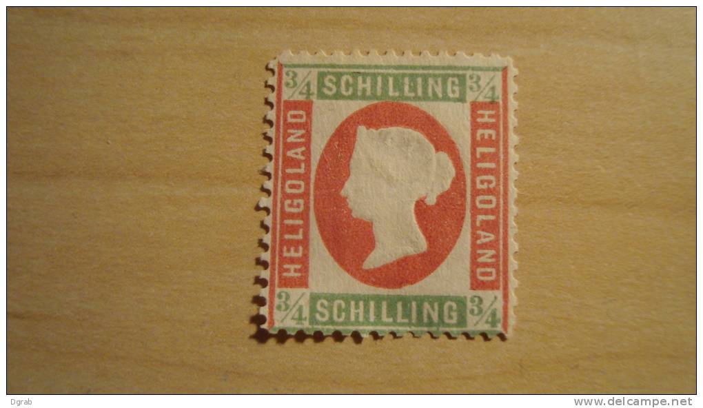 Heligoland  1873  Scott #10  MH  Reprint? - Heligoland (1867-1890)