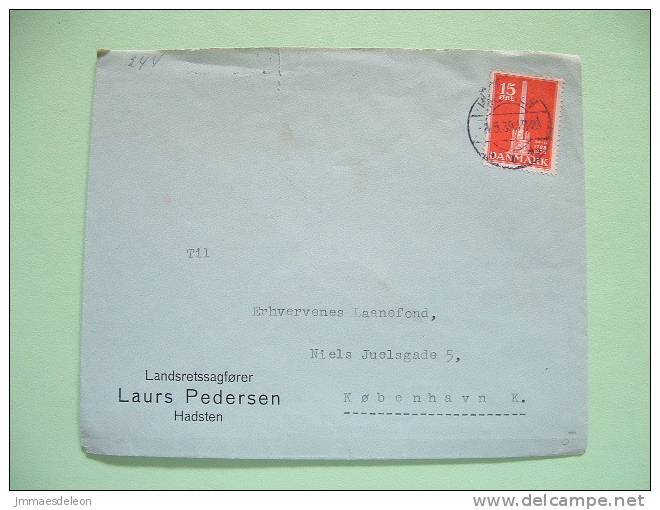 Denmark 1939 Cover To Kobenhavn - Emancipation Column Anti-slavery - Storia Postale