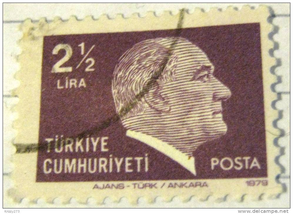 Turkey 1979 Kemal Ataturk 2.5l - Used - Oblitérés