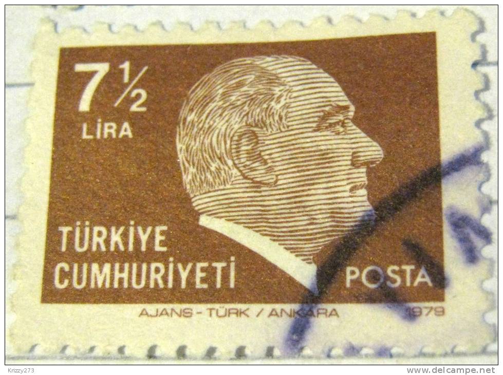 Turkey 1979 Kemal Ataturk 7.5l - Used - Oblitérés