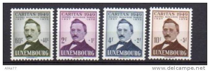 LUXEMBOURG     Neuf **     Y. Et T.  N° 429 / 432    Cote: 30,00 Euros - Neufs