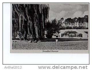 Frau Im Badeanzug Im Strandbad Wannsee Berlin Sw Um 1930 - Wannsee