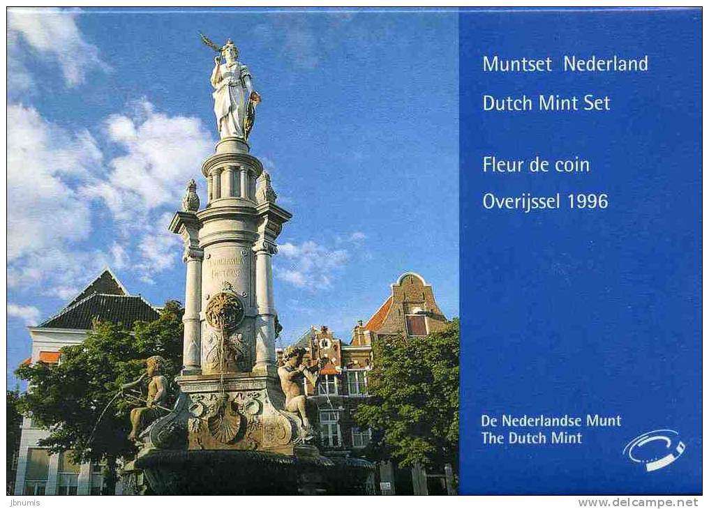 Pays-Bas Netherland Coffret Officiel BU 5 Cent à 5 Gulden Et Jeton 1996 KM SS40 - Mint Sets & Proof Sets