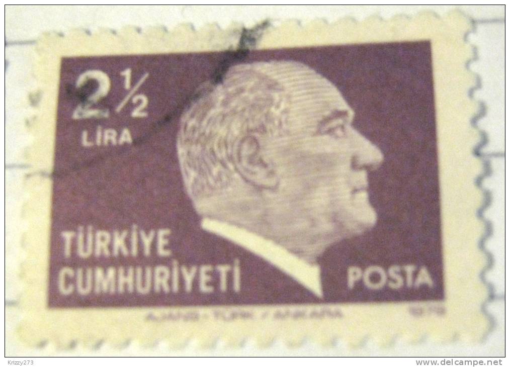 Turkey 1979 Kemal Ataturk 2.5l - Used - Usati