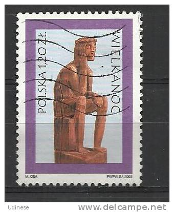 POLAND 2003 - EASTER 1.20 - USED OBLITERE GESTEMPELT USADO - Easter