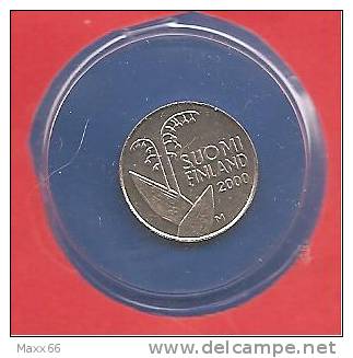 FINLANDIA SUOMI FINLAND - 2000 - COIN MONETA - 10 PENNI PENNIA - DA ROTOLINO - - 1900-1946 : Vittorio Emanuele III & Umberto II