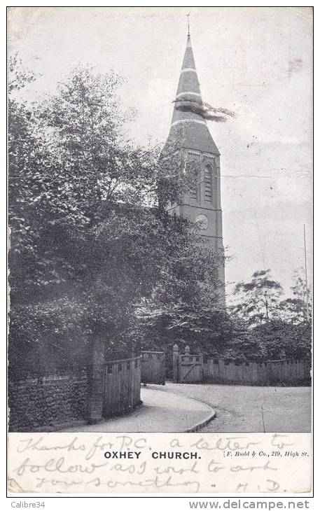 OXHEY CHURCH (1905 ?) - Hertfordshire