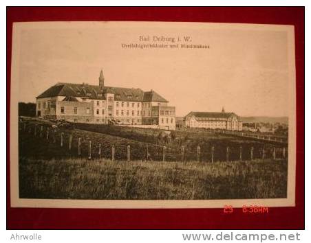 AK Bad Driburg Missionshaus Kloster 1929 - Bad Driburg