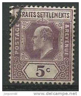 Straits Settlements 1902 (82) Gest.° - Straits Settlements