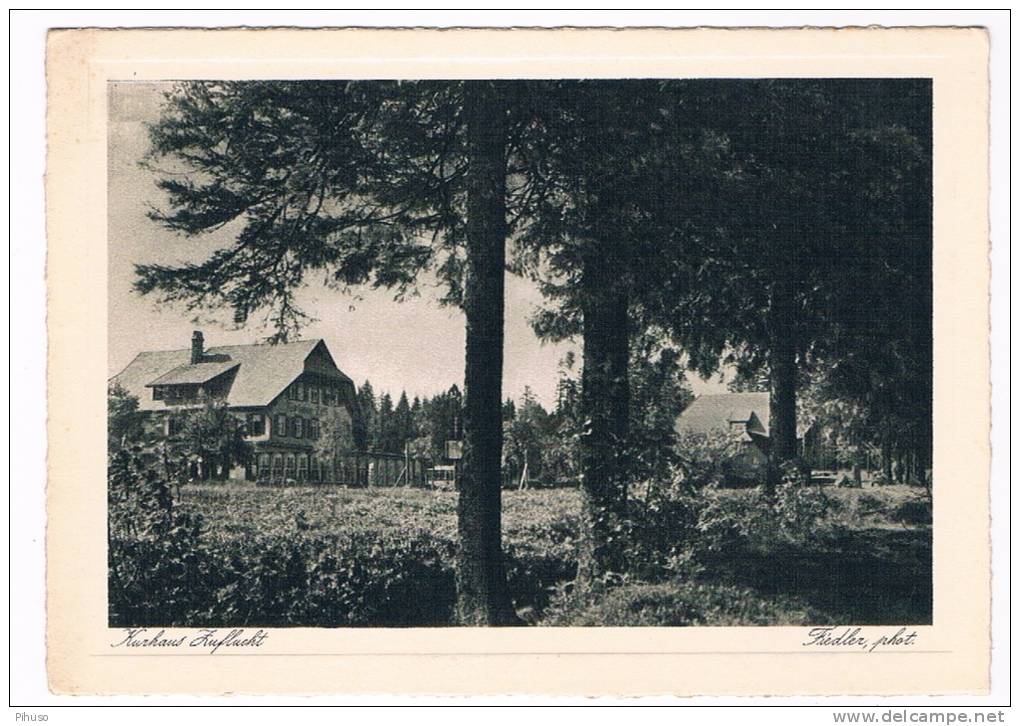 D3420   BAD SCHARZWALD / OPPENAU : Kurhaus Zuflucht - Oppenau