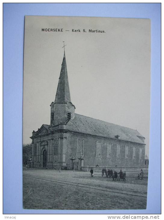 Ma Réf: 69-6-7.                 MOERSEKE    Kerk S. Martinus. - Hamme