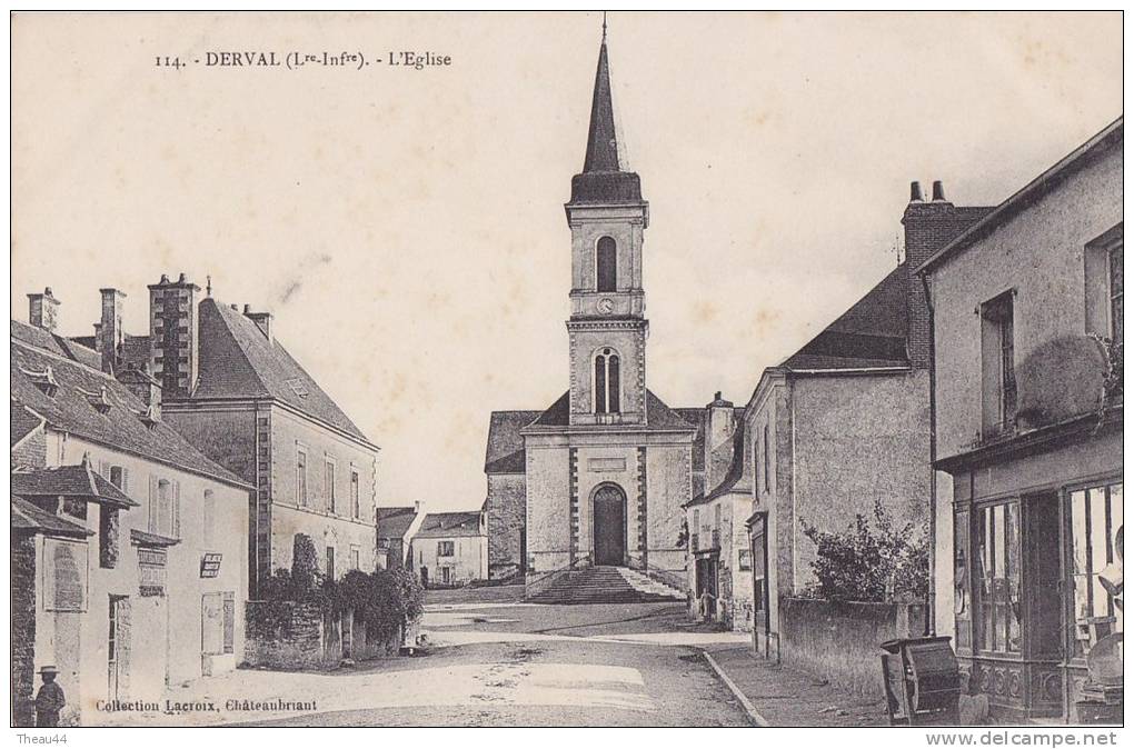 ¤¤  -   114   -   DERVAL    -   L'Eglise   -  ¤¤ - Derval