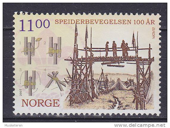 Norway 2007 Mi. 1620     11.00 Kr Europa CEPT Pfadfinder Scouts MNG - Ungebraucht